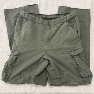 Boy Scouts of America Switchback Cargo Uniform Pants Zip Off Men's 34 Waist